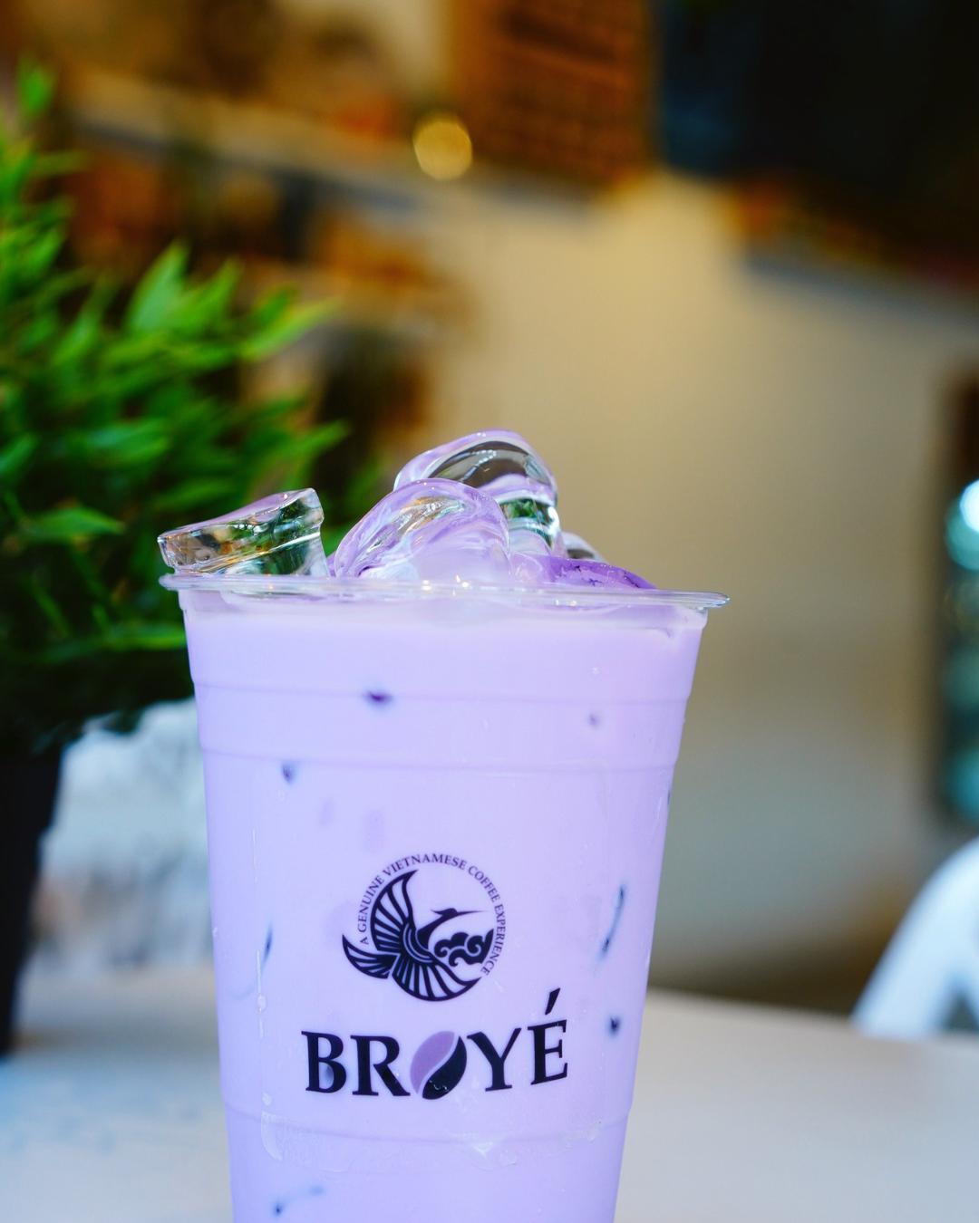 Coco Ube Milk - Broyé Cafe & Bakery