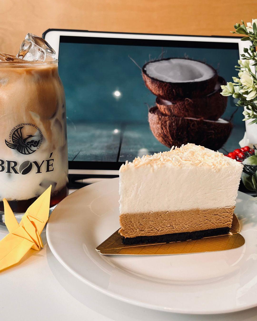 Coconut Coffee Cake - Broyé Cafe & Bakery