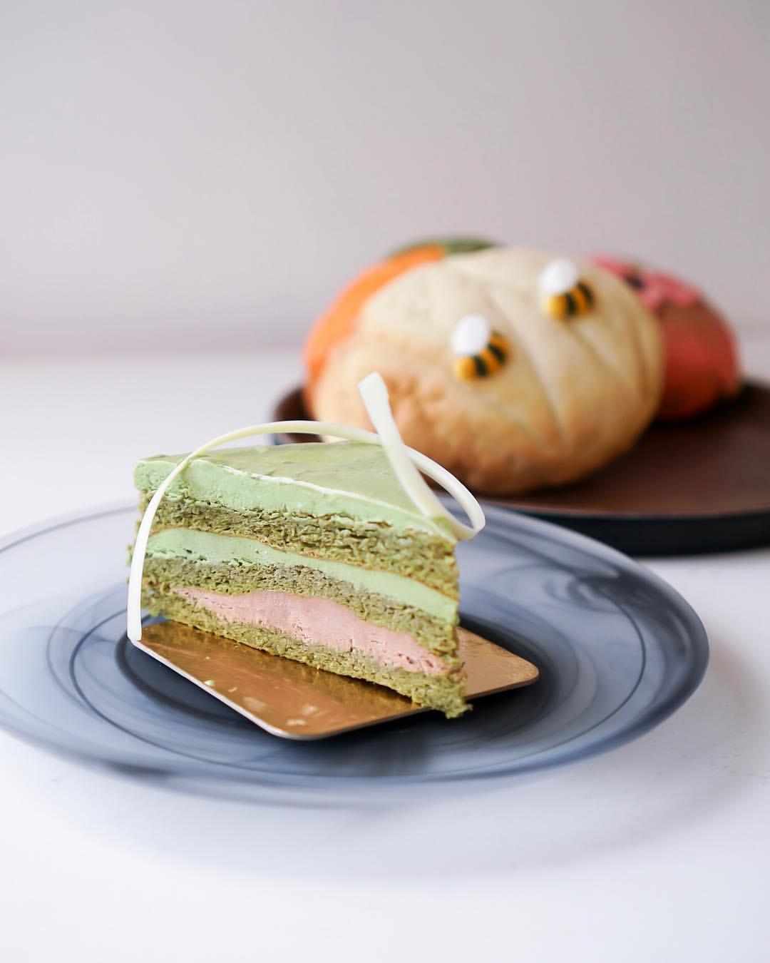 Japanese Matcha Tiramisu - Broyé Cafe & Bakery