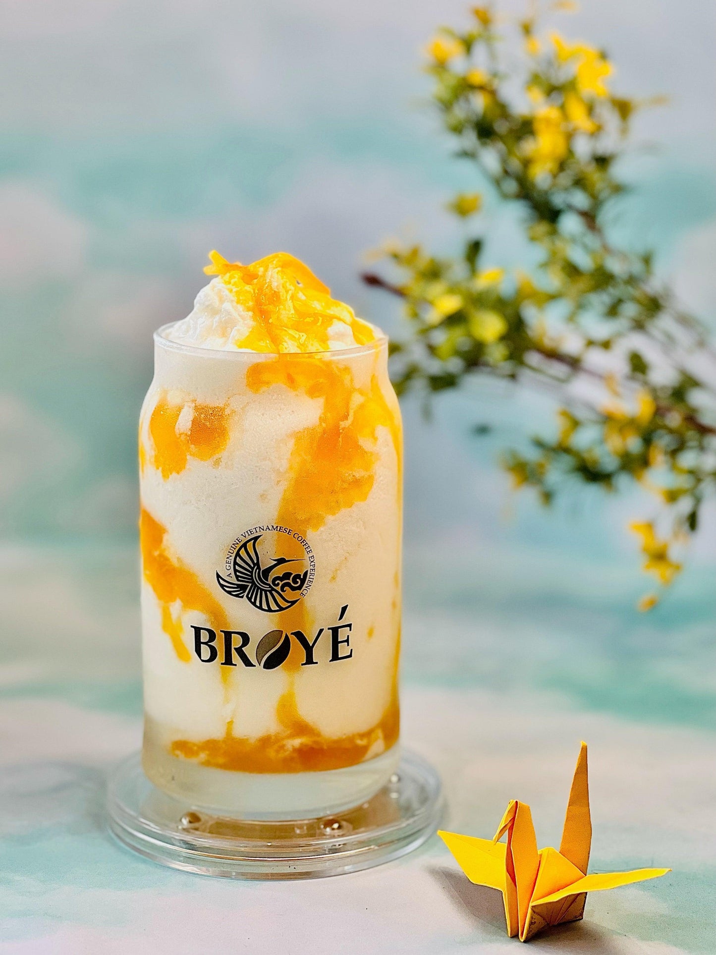 Mango Yuzu Whipped - Broyé Cafe & Bakery