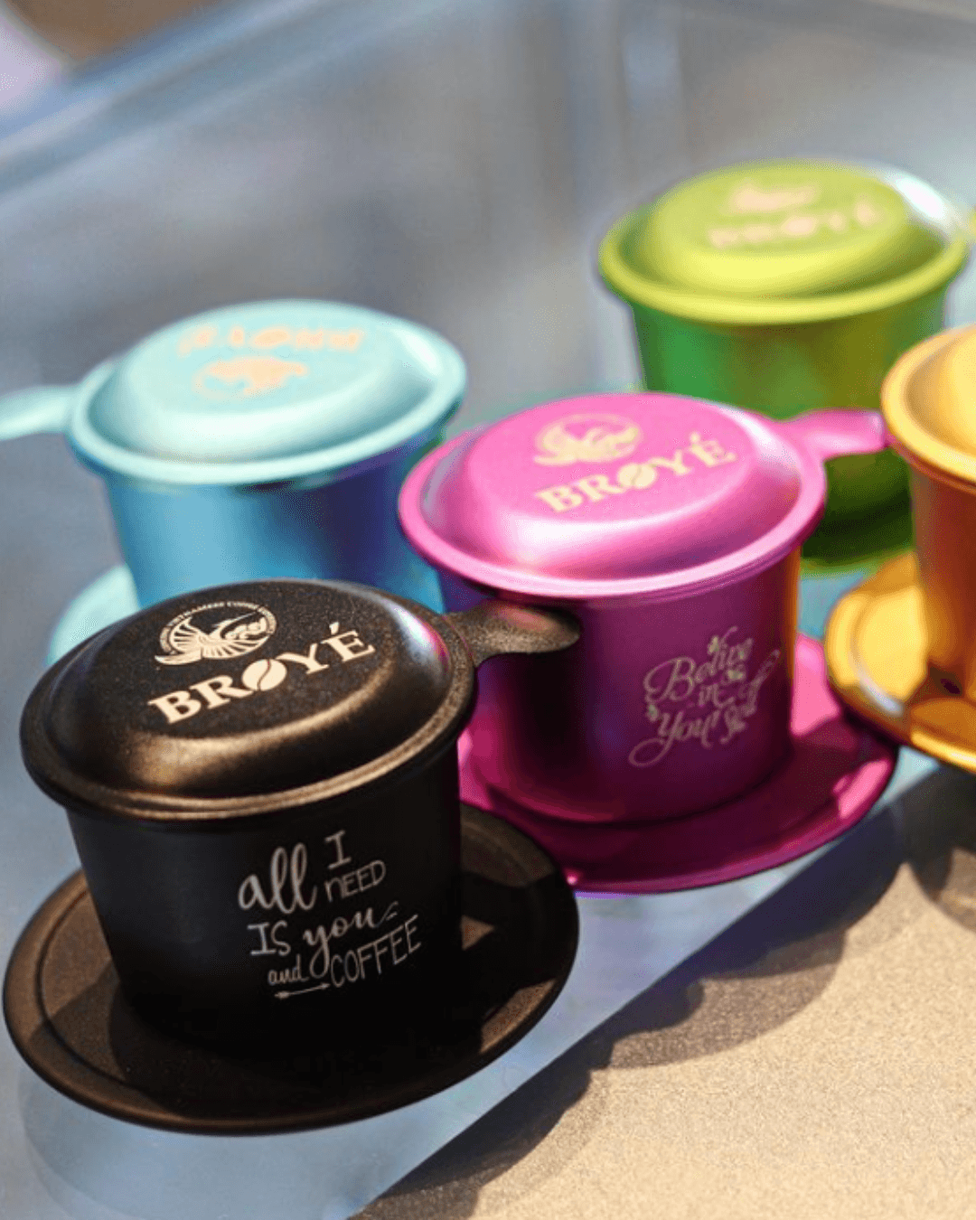 Phin - Traditional Vietnamese Coffee Filter - Broyé Cafe & Bakery