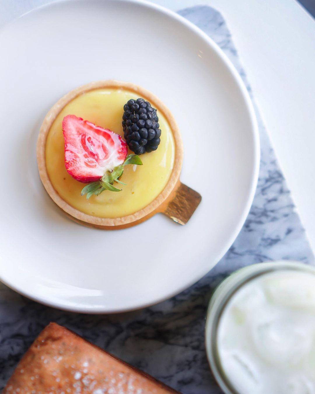Yuzu Tart - Broyé Cafe & Bakery