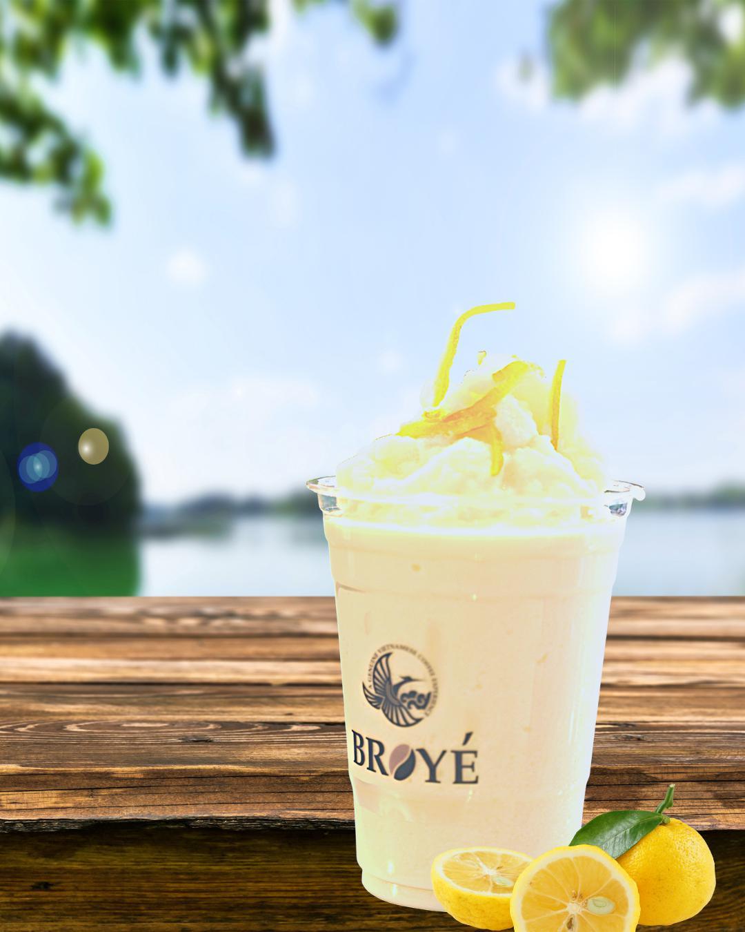 Whipped Yuzu-ade - Broyé Cafe & Bakery