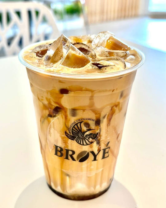 Brown Sugar Coffee with Coffee Jelly - Broyé Cafe & Bakery