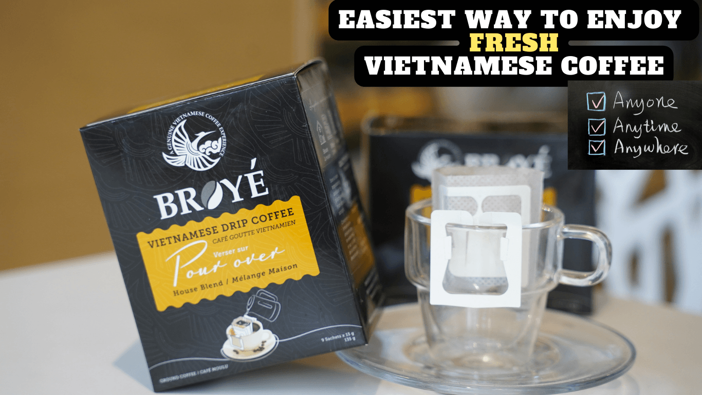 Portable Vietnamese Drip Coffee - Broyé Cafe & Bakery
