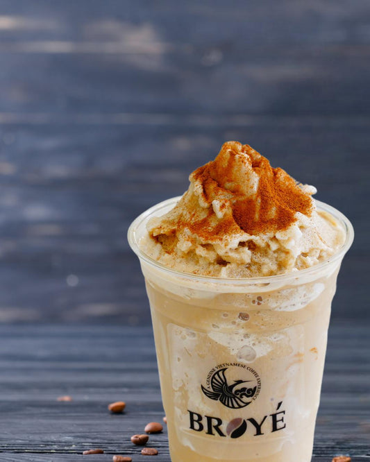 White Vietnamese Coffee Ice Blended - Broyé Cafe & Bakery